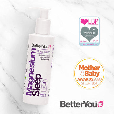 BetterYou Natural Magnesium Lotion for Sleep, 6.09 Fl Ounce