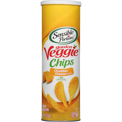 Sensible Portions Stacked Garden Veggie Chips, Salt & Vinegar, 5 oz