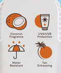 Malibu Spf 15 Bronzing Tanning Oil With Coconut, 200 Ml