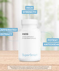 Supersmart Sunphenon EGCg 480 mg Per Day Extract of Green Tea 20 Times Stronger Than Vitamin E Antioxidant Brain Supplement NonGMO Gluten Free 60 Vegetarian Capsules