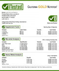California Gold Nutrition Micronized Bcaa, Branched Chain Amino Acids, 500 Mg, 240 Veggie Capsules (250 Mg Per Capsule)