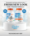 Doctor's Best Fully Active B-Complex with Quatrefolic 60 vcaps