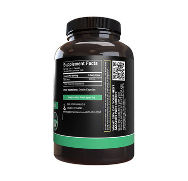 PURE ORIGINAL INGREDIENTS Malic Acid (365 Capsules) No Magnesium Or Rice Fillers, Always Pure, Lab Verified