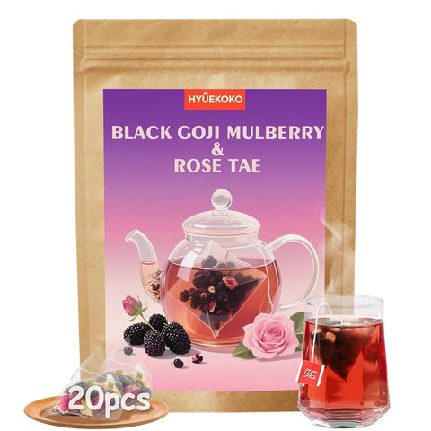 40 Bags Mulberry Leaf Winter Melon & Bitter Melon Peel Tea, Caffeine-Free Natural Ingredients Herbal Tea Bags, Supports Lung Cleanse, No Additives, Daily Enjoyment Tea for Men & Women