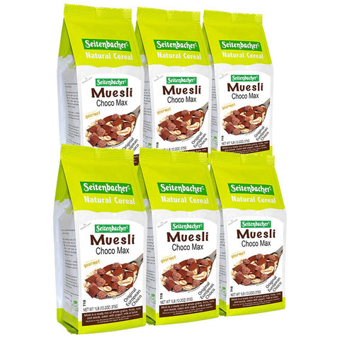 Seitenbacher Muesli #2 Berries Temptation, 16 Ounce (6-Pack)