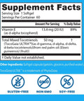 DoctorS Best Vitamin E Tocotrienols Contains Tocogaia Ultraa A Za Bioenhanced Full Spectrum Vitamin E Complex 60 Count