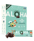 Aloha Organic Plant Based Protein Bars Chocolate Chip Cookie Dough, 1.98 Oz,(Pack of 12)
