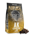 Black Rifle Coffee Company Ak-47 Espresso100% Arabica CoffeeColombian Supremo Roasted Dark Whole Bean 12 Oz Bag