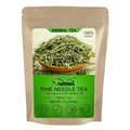 Fullchea - Dried Pine Needle Tea - 7oz/200g - Premium Red Pine Needles Loose Leaf Herbal Tea - Non-GMO - Better Than White Pine Needle Tea - Caffeine- - Cut & Sifted