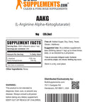 Bulksupplements.Com Aakg Powder - Arginine Alpha-Ketoglutarate, Akg Supplement - Nitric Oxide Supplement, Arginine Supplement - Unflavored & Gluten Free, 2500Mg Per Serving, 1Kg (2.2 Lbs)