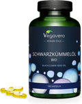 Black Cumin Seed Oil VegaveroÃƒâ€šÃ‚Â® | 100% Organic | 180 Vegan Capsules (GreenCapsÃƒâ€šÃ‚Â®) | Cold Pressed Nigella Sativa | No Additives