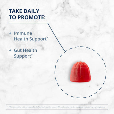 Metagenics - UltraFlora 3 in 1 Daily Probiotic Supplement to Support Gut and Immune Health for Adults and Children - 60 Gummies