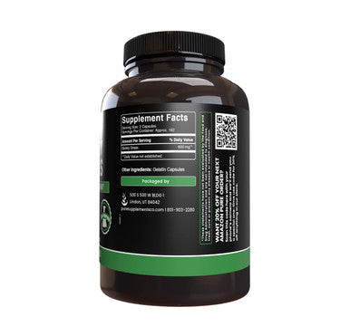 PURE ORIGINAL INGREDIENTS Barley Grass (365 Capsules) No Magnesium Or Rice Fillers, Always Pure, Lab Verified