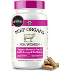 Left Coast Performance Beef Organ Supplement for Women - Beef Liver Kidney Heart and Uterus Tissue Supports Women's Overall Energy and Health - Pasture Raised in New Zealand - No Fillers or Flow Agents - 120 Capsules