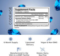Codeage Selenium 200 mcg Supplement 6-Month Supply Immune Support Mineral Cofactor Selenomethionine Phospholipids Vegan Liposomal Delivery 180 Capsules