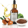 Sacred Grove India Smoothening Hair Serum With Brocolli Seed Oil & Argan Oil | Daily Use Serum To Add Shine & Reduce Hair Breakage | 30 Ml