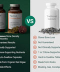 Algaecal - Bone Builder Pack For Bone Density Increase, Clinically Supported Plant Based Calcium Supplement & Strontium, Vitamins K2 (100Mg), D3 (1600 Iu), Magnesium & 16 Nutrients For Bone Health