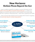 BioGaia Gastrus Chewable Tablets, Adult Probiotic Supplement for Stomach Discomfort, Constipation, Gas, Bloating, Regularity, Non-GMO, 30 Tablets, 2 Pack
