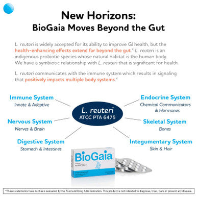BioGaia Gastrus Chewable Tablets, Adult Probiotic Supplement for Stomach Discomfort, Constipation, Gas, Bloating, Regularity, Non-GMO, 30 Tablets, 2 Pack