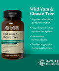 Nature'S Sunshine Products Wild Yam & Chaste Tree, 100 Caps, Kosher | Supports Healthy Hormone Levels And Supports The Mature Fem