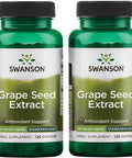 Swanson Grape Seed Extract (Standardized) 50 Milligrams 120 Capsules (2 Pack)