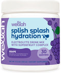Wellah Splish Splash Hydration Electrolyte Drink Mix (Grape Flavored 30 Servings)