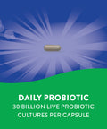 Nature'S Way Fortify Daily Probiotic + Prebiotic For Men And Women, 30 Billion Live Cultures, Digestive And Immune Health Support* Supplement, 30 Capsules