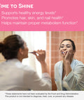 EZ Melts Dissolvable Biotin 5000 mcg Hair Skin & Nail Support Sugar-Free 3-Month Supply