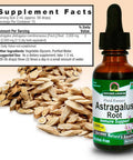 Nature'S Answer Astragalus Root 1oz Extract | Promotes Overall Wellbeing | Super Concentrated 2000mg | Alcohol- Gluten- Kosher & No Preservatives | Single Count