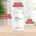 Supersmart Taxifolin 60 mg Per Day Dihydroquercetin Extract from Siberian Larch for Vascular Protection Antioxidant Russian NonGMO Gluten Free 100 Tablets