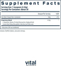 Vital Nutrients Heartburn Tx | Supplement Helps Decrease Occasional Heartburn and Indigestion | with Glycine Glutamine and Licorice Root | Vegetarian | Gluten Dairy and Soy | 50 Servings