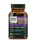 Gaia Herbs Holy Basil Leaf - Helps Sustain a Positive Mindset and Balance in Times of - an Adaptogenic Ayurvedic Herb - 120 Vegan Liquid Phyto-Capsules (60-Day Supply)
