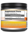 Amazing Formulas Citric Acid Powder Supplement | 100 Grams Per Serving | 454 Servings | Unflavored | Non-Gmo | Gluten-Free | Made In Usa