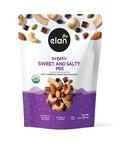 Elan Organic Sweet & Salty Mix, 5.3 oz, Non-GMO, Gluten-Free, Vegan, Kosher, Vegan Dark Chocolate, Dried Fruits (Raisins, Dates), Nuts (Roasted Cashews, Roasted Almonds) & Pumpkin Seeds