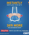 Breathe Right Nasal Strips, Extra Clear For Sensitive Skin, 72 Clear Strips