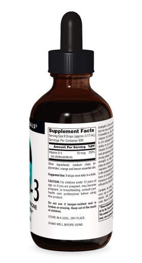 Source s Liquid Supplements, Herbal Resistance and 2000 iu Vitamin D-3 - 4 oz Bottles