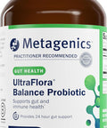 Metagenics UltraFlora Balance Probiotic - Daily Gut Health Supplement - Digestive & Immune System Support - Vegetarian Non-GMO & Gluten- - 120 Capsules