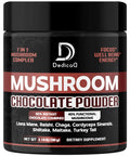 Dedicad Mushroom Chocolate Powder - Mushroom Hot Chocolate With Lion'S Mane, Reishi, Chaga, & More - Support For Immune System