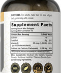 Calcium With D3 | 1200Mg | 300 Mini Softgels | Non-Gmo And Gluten Free Supplement | By Carlyle