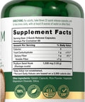 Carlyle Psyllium Husk Capsules 1530Mg | 200 Count | High Potency Fiber Supplement | Non-Gmo, Gluten Free
