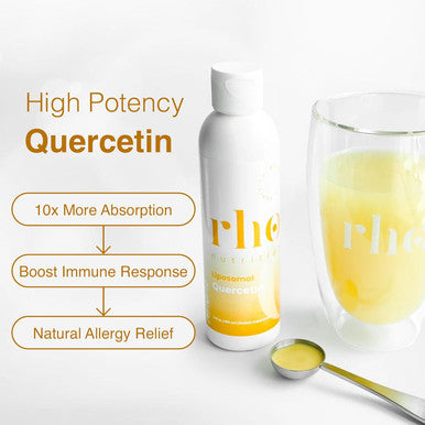Liposomal Quercetin - Ultra High Absorption Liquid Quercetin Supplement Supports Immune System, Allergy Defense, And Healthy Aging