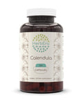 Herbera Calendula 120 Capsules, Made From Calendula (Calendula Officinalis) Dried Flower (120 Capsules)