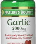 Natures Bounty Garlic 2000Mg 120 Coated Tablets Pack Of 2