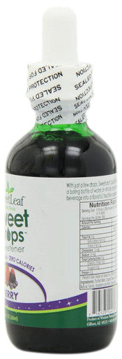 Sweetleaf Stevia Sweet Drops Berry - Liquid Stevia Drops Sweetener Zero Calorie Non-GMO Flavored Stevia Liquid Sugar Substitute for Sugar- Sodas Mixed Drinks Iced Tea 2 Fl Oz (Pack of 2)