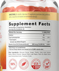 Carlyle Vitamin D3 Gummies | 10000 iu | 80 Count | Peach Flavored Gummy | High Potency for Women & Men |Vegetarian Non-GMO Gluten Supplement