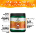 Swanson Vitamin C Powder 100% Pure Ascorbic Acid Immune System Support Skin Health Cardiovascular Health Antioxidant Supplement 1000 mg (per Serving) 1 lb. 454 g