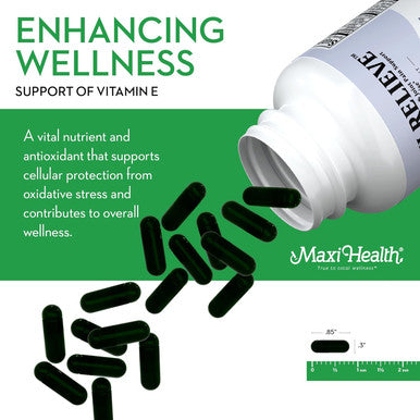 Maxi Health Maxi Relieve Joint Support Supplement with Turmeric and Boswellia Serrata - Quick-Acting Support After Exercise - Vegetarian Non-GMO Kosher Bone & Joint Health Supplement for Men & Women 60 Capsules