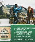 Double Wood Supplements S-Acetyl L-Glutathione 100mg 60 Capsule