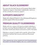 Nature's Way Sambucus Elderberry Single Shot Immune Syrup, 20ml Bottles , Pack of 12