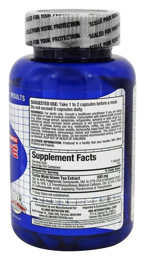 Allmax Yerba Mate 500Mg 100C